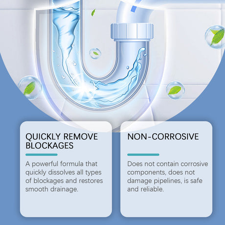 Pipe Unclog Deodorant Gel, Drain Pipe Unclog Deodorant Kitchen Toilet Pipe Cleaner - V.I.P Digital Presence