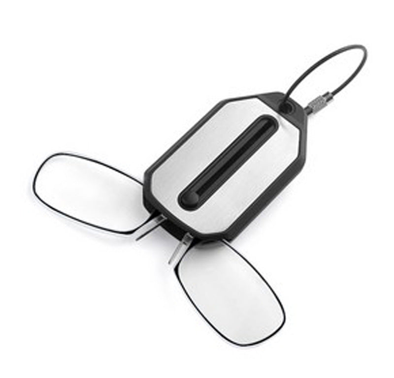 Nose clip presbyopic glasses keychain ultra lightweight carrying elderly glasses wallet glasses reading glasses - V.I.P Digital Presence