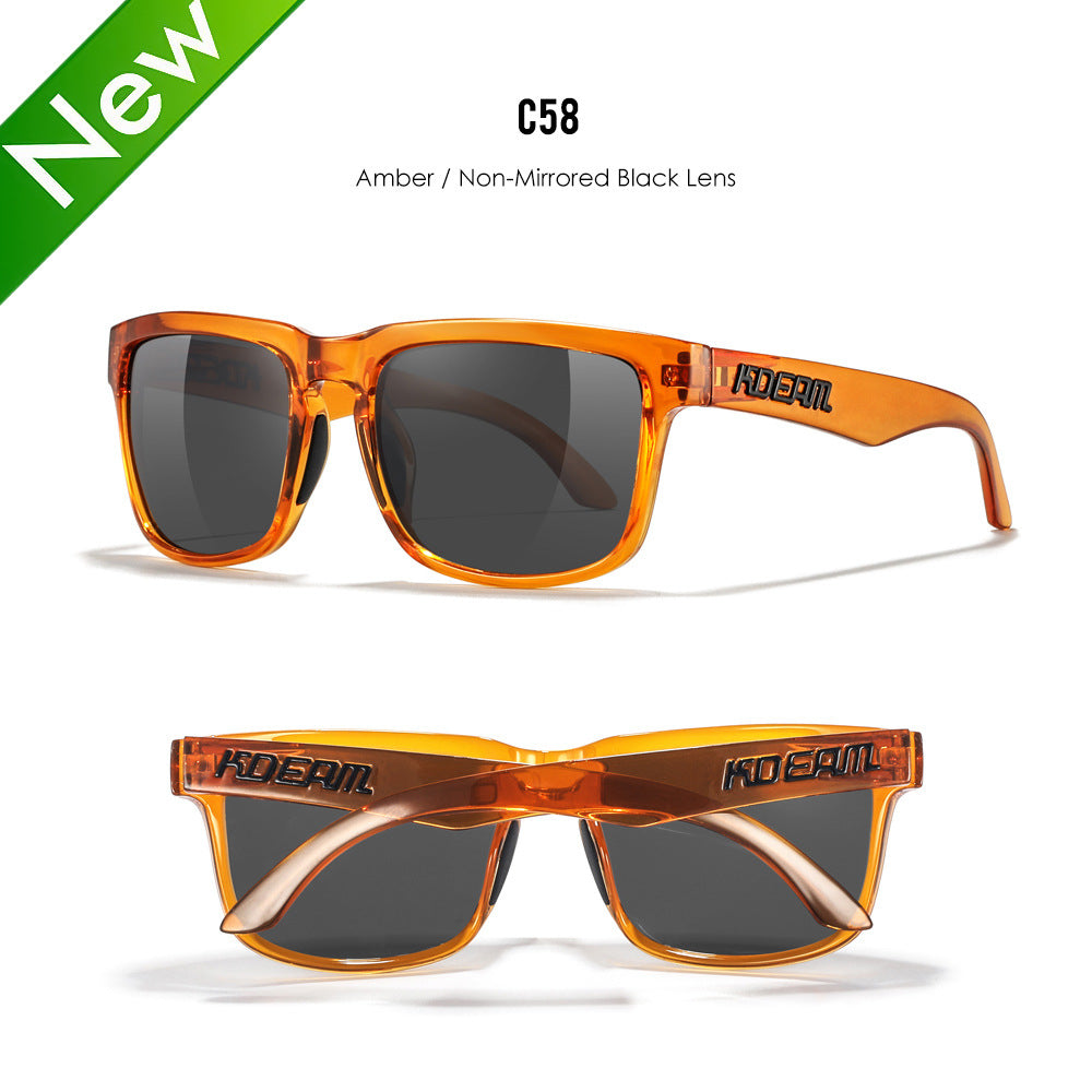 Classic polarized sunglasses for men and women ultra light driving glasses colorful real film sunglasses - V.I.P Digital Presence