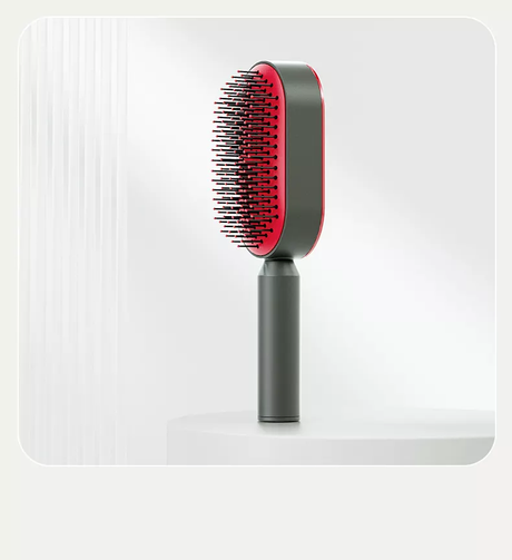 Upgraded Press Type Cleaning Design Air Cushion Comb For Women's Long Hair Air Bag Massage Comb Household Comb - V.I.P Digital Presence