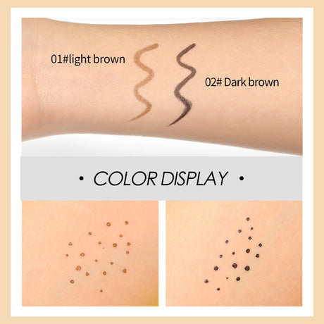 QIBEST Freckle Pen Natural Simulation Freckle Pen Color Development Waterproof Easy To Color Do Not Take Off Makeup Spot Pen Eyeliner - V.I.P Digital Presence