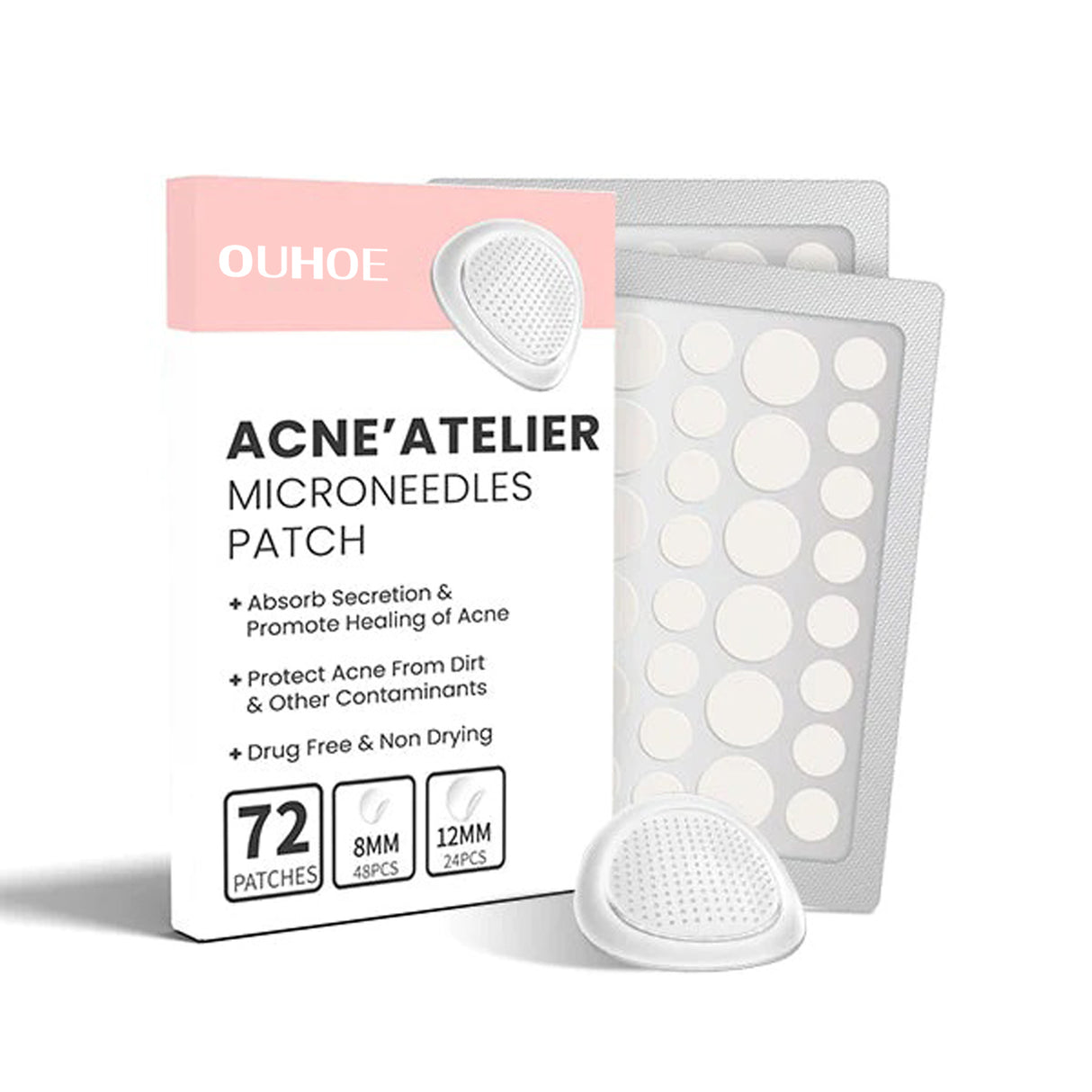 Acne Patch, Repair Acne Pimple Facial Redness Clean Pores Moisturize Skin Patch - V.I.P Digital Presence