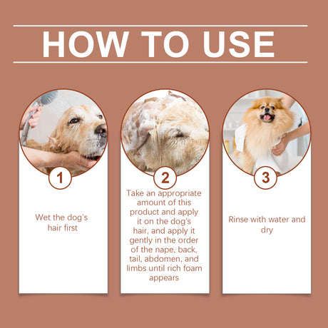 Shampoo For Dogs Gentle Cleansing Shampoo For Dog Hair Moist, Smooth And Tangle-Free - V.I.P Digital Presence