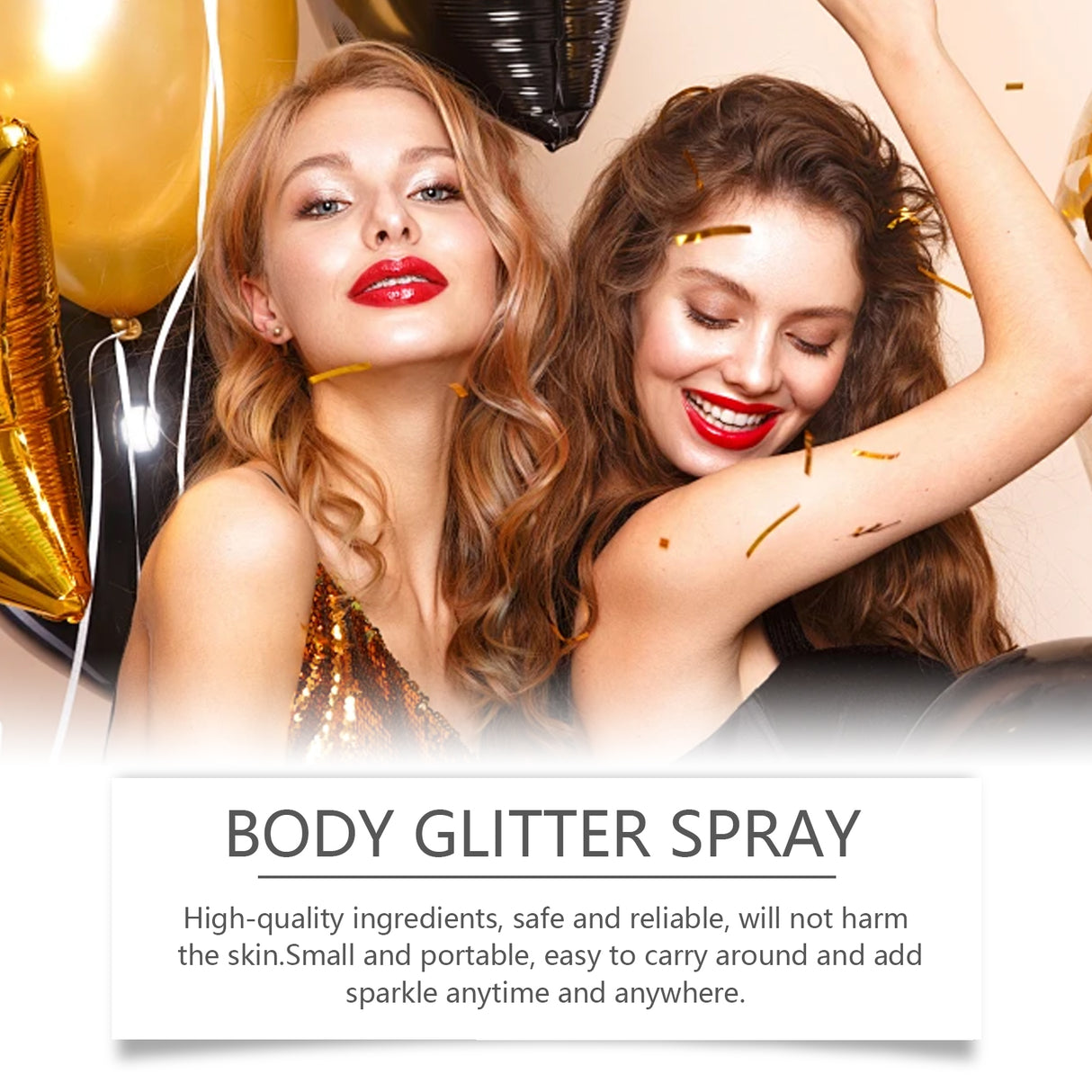 Body Flash Spray, Face Body Star Flash Party Highlight Focus Flash Spray - V.I.P Digital Presence