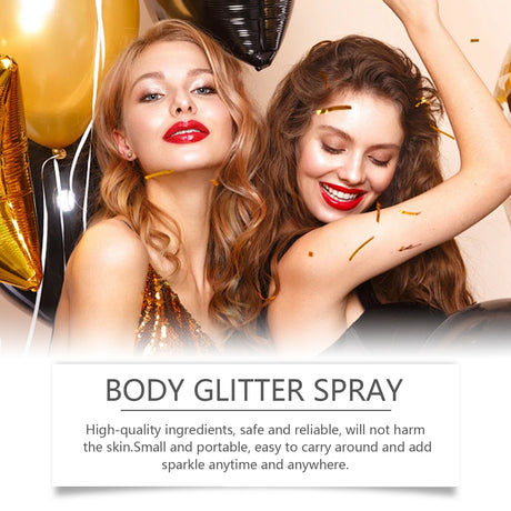 Body Flash Spray, Face Body Star Flash Party Highlight Focus Flash Spray - V.I.P Digital Presence