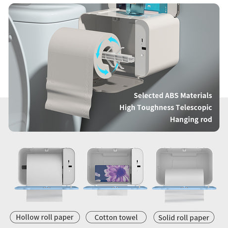 Bathroom Intelligent Induction Automatic Paper Tissue Box - V.I.P Digital Presence