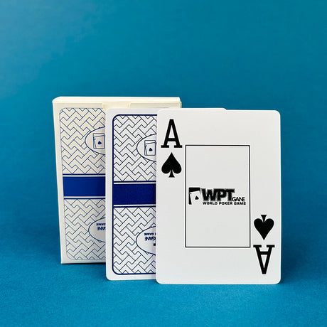 WPT Texas Hold'em Poker Cards. High - grade hard plastic, wholesale, full box, competition - spec, waterproof & anti - fold. - V.I.P Digital Presence