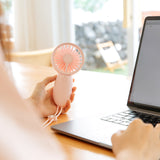 Mini ventilador de carga portátil USB, regalo creativo, ventilador pequeño portátil para exteriores 