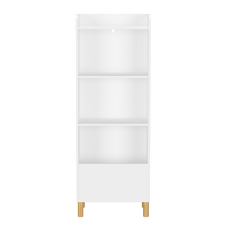 Kids 4-Tier Bookcase Children's Book Display Bookshelf Toy Storage Cabinet Organizer for Children's Room Playroom - V.I.P Digital Presence