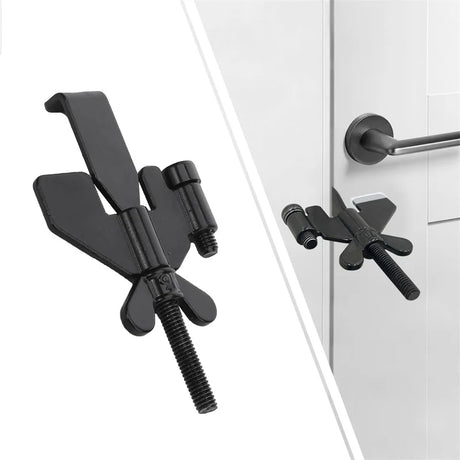 Portable Door Lock Privacy Extra Security Lock Anti Theft Travel Inside Door Locker for Traveling Home Bedroom Apartmen - V.I.P Digital Presence