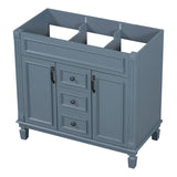 36'' Bathroom Vanity without Top Sink Cabinet only Modern Bathroom Storage Cabinet with 2 Soft Closing Doors and 2 Drawers - V.I.P Digital Presence