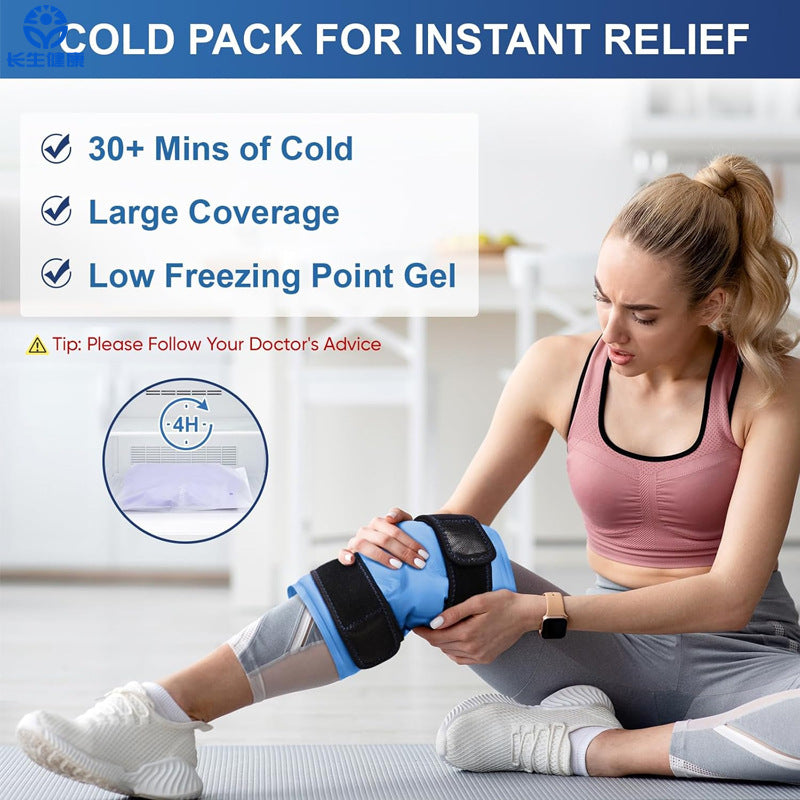 Gel Knee Pad with Ice Pack, Long-lasting Cold and Hot Therapy for Sports Protection - V.I.P Digital Presence