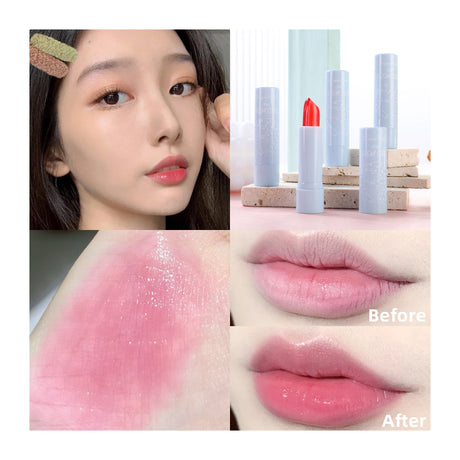 Color-Changing Lipstick Long-Lasting Moisturizing Not Easy To Decolorize Not Easy To Dip In The Cup Waterproof And Moisturizing Aloe Jelly Lipstick - V.I.P Digital Presence