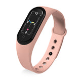 Pulsera inteligente M5 con monitor de actividad física, reloj inteligente deportivo, pulsera inteligente con control del ritmo cardíaco y de la presión arterial.