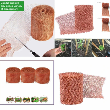 1Pcs 3m/6m Copper Wire Mesh House Copper Electromagnetic Wave Shielding Network Signal Shielding Network Radiation Protection - V.I.P Digital Presence