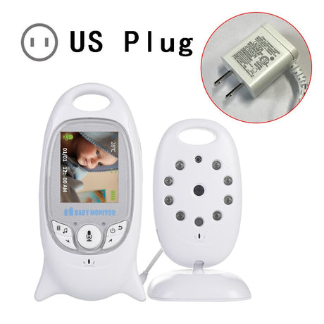 VB601 Baby Monitor 2 inch BeBe Baba Electronic Babysitter Radio Video Nanny Camera Night Vision Temperature Monitoring 8 Lullaby - V.I.P Digital Presence