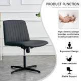 Black High Grade Pu Material. Home Computer Chair Office Chair Adjustable 360 ° Swivel Cushion Chair - V.I.P Digital Presence