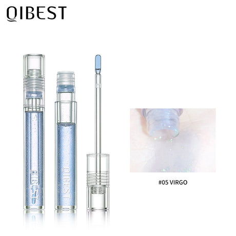 QIBEST Water Light Lip Gloss Mirror Glass Lip Glaze Moisturizing Moisturizing Water Light Lip Gloss Not Easy To Fade Transparent Lip Gloss - V.I.P Digital Presence