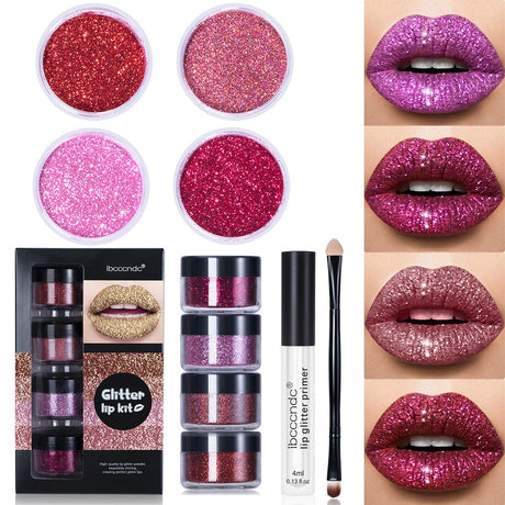 ibcccndc Glitter Lip Gloss Set - V.I.P Digital Presence