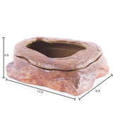 Water grass landscaping pet turtle food basin fish tank ornaments - V.I.P Digital Presence