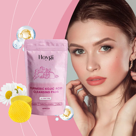 Turmeric Acid Cleansing Pad Gently Repair Skin, Brightening Pores And Hydrating Skin Care Pad - V.I.P Digital Presence