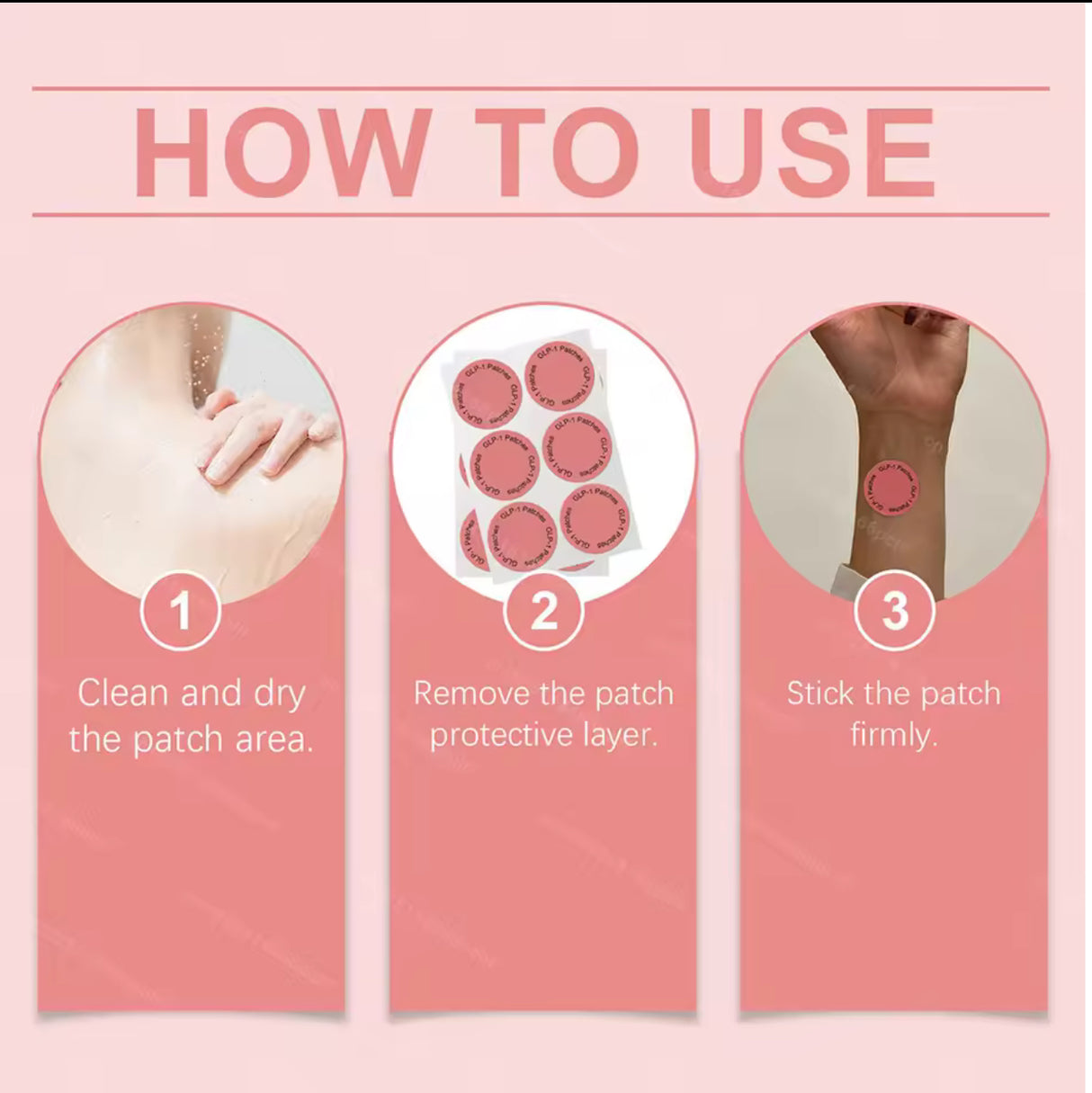 GLP-1 Patch Fat Patch Wellness Patches