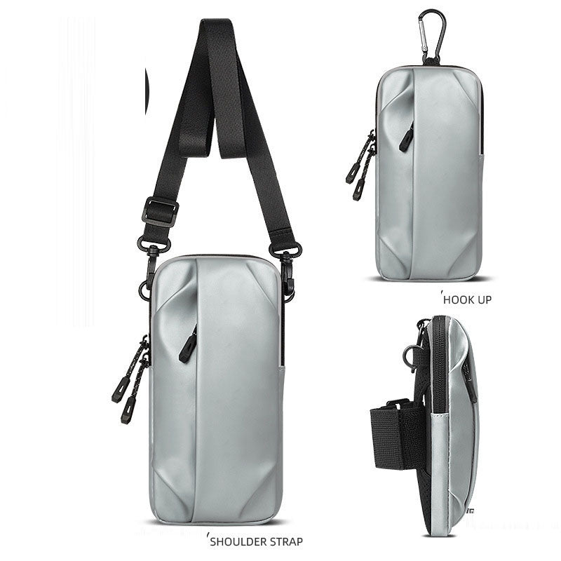 Running mobile phone arm bag for men and women, single shoulder diagonal cross bag, wrist bag, fitness sports travel equipment, - V.I.P Digital Presence