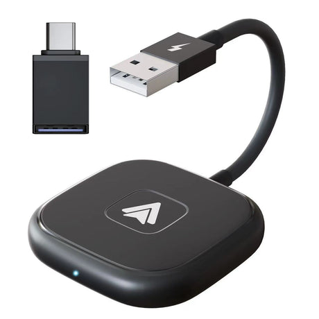 Suitable for Apple CarPlay original car wired to wireless Android Auto box Android car adapter - V.I.P Digital Presence