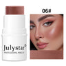 Highlighting Blusher Blush Powder Blusher Matte Blush Stick Single Color Blush - V.I.P Digital Presence