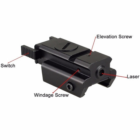 11mm/20MM mini Low Base Hanging Infrared Laser Sight Adjustable Green Laser Sight - V.I.P Digital Presence