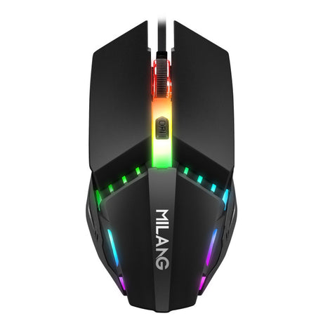 Wired mouse USB illuminated desktop computer laptop computer gaming and competitive mouse - V.I.P Digital Presence