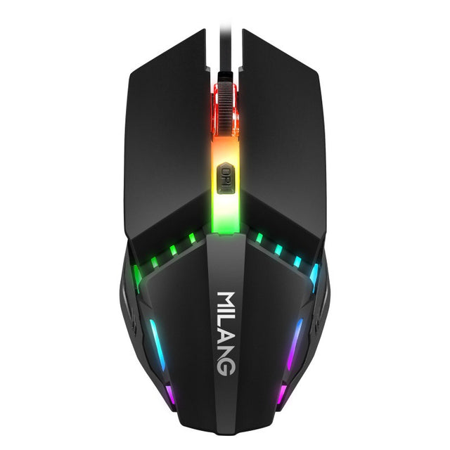 Wired mouse USB illuminated desktop computer laptop computer gaming and competitive mouse - V.I.P Digital Presence