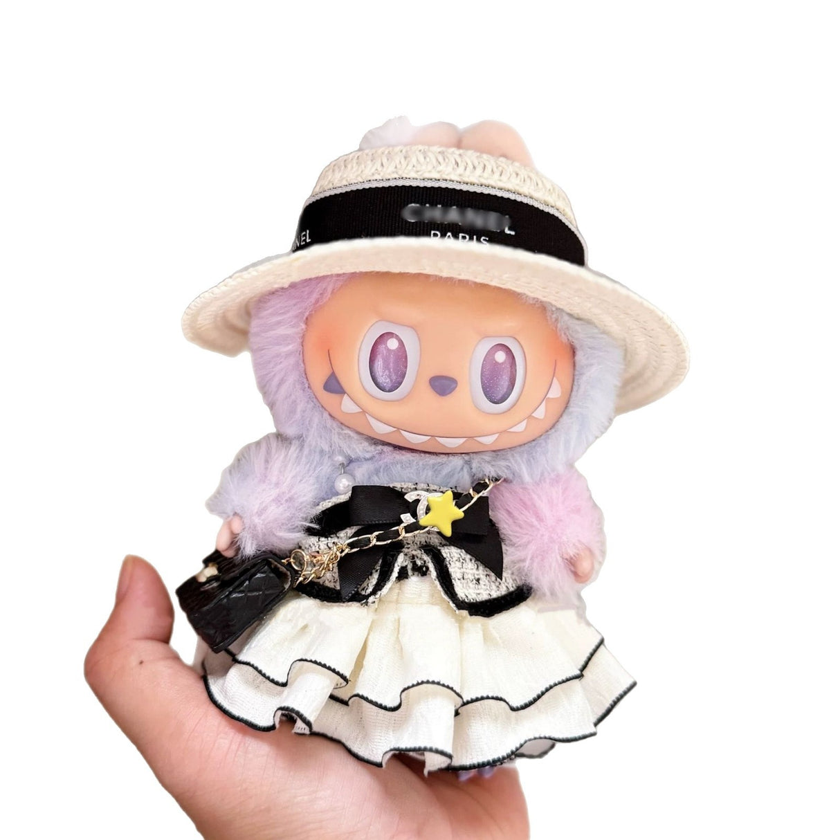 Accesorios de ropa compatibles con muñecas Labubu Mario Mushroom Princess Cute