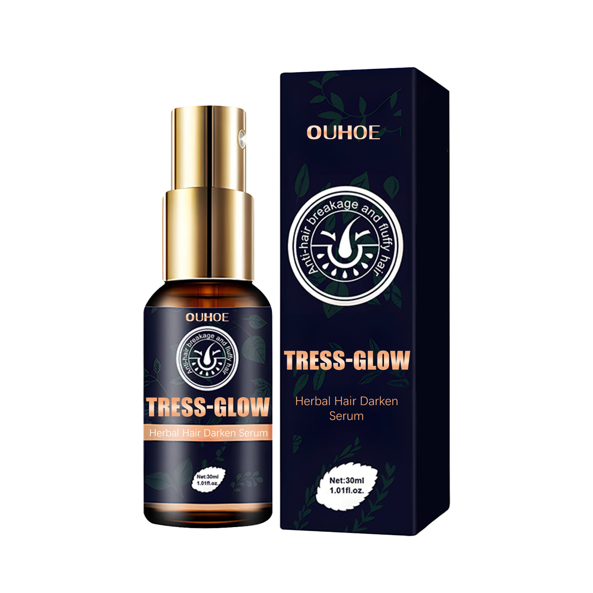 Herbal Hair Essence, Moisturizes Scalp Strong Hair Roots Thick Beard Care Essence - V.I.P Digital Presence