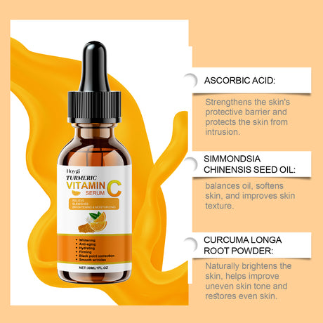 Vitamin C Facial Essence, Moisturizing, Hydrating, Brightening, Moisturizing, Anti-Wrinkle And Firming Facial Care Essential Oil - V.I.P Digital Presence