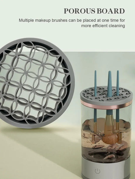 3 in 1 Automatic USB Automatic portable spinning makeup brush cleaner device makeup brush cleaner - V.I.P Digital Presence