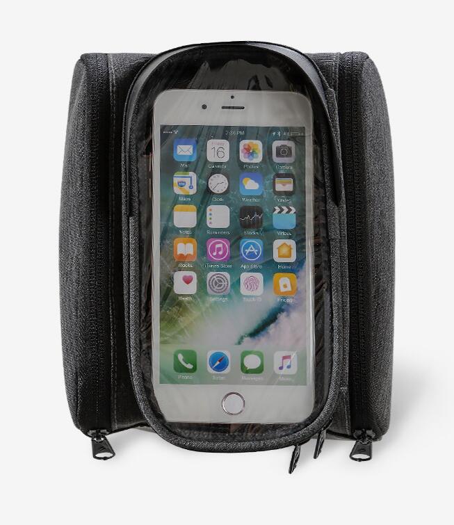 Sahoo 122007 Touch Screen Bike 6.5in Cell Mobile Phone Bag Front Frame Top Tube Cycling Pouch - V.I.P Digital Presence