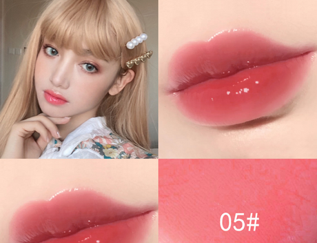 Dudu Lip Gloss Colorless Transparent Lip Gloss Bright Crystal Lip Gloss Glass Lip Fine Glitter Pearl With Shiny Jelly Color - V.I.P Digital Presence