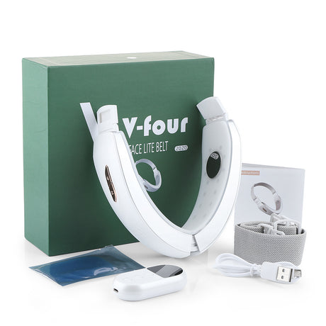 Facial Massager V-Face Beauty Instrument Wireless Remote Control EMS Color Light Vibration Face-Lifting Instrument - V.I.P Digital Presence