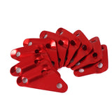 Hebilla antideslizante de aleación de aluminio para cuerda de viento exterior, hebilla de cuerda de paraguas, ajuste de toldo de tienda, accesorios de cuerda de tracción, hebilla triangular 
