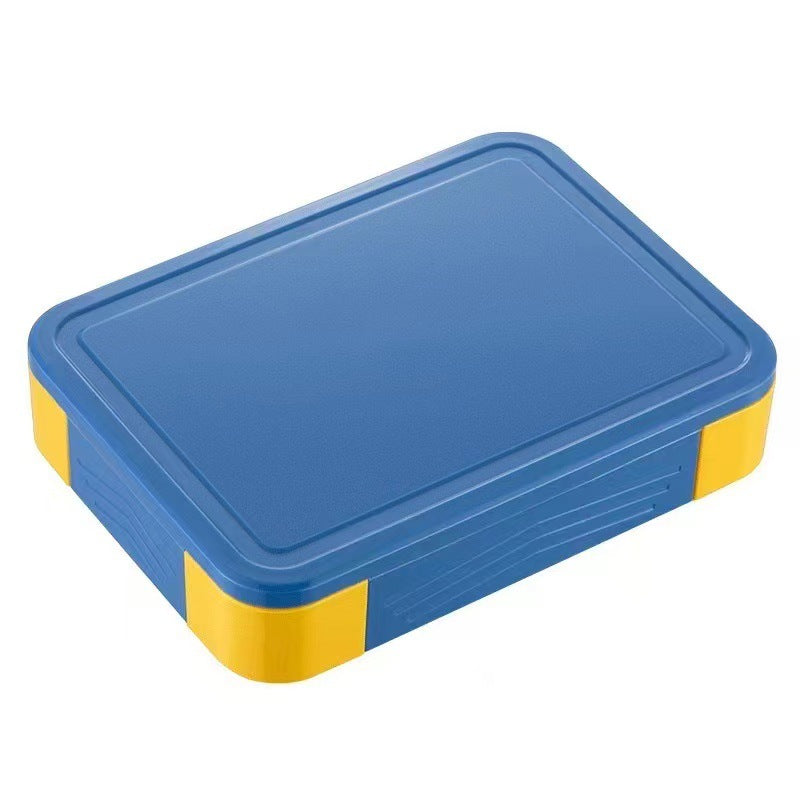 Japanese style simple portable microwaveable double layer partition lunch box - V.I.P Digital Presence