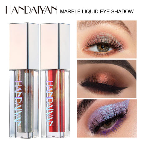 HANDAIYAN Eye Shadow Marble Liquid Eye Shadow Color Shine Diamond Chameleon Pearl Liquid Eye Shadow - V.I.P Digital Presence