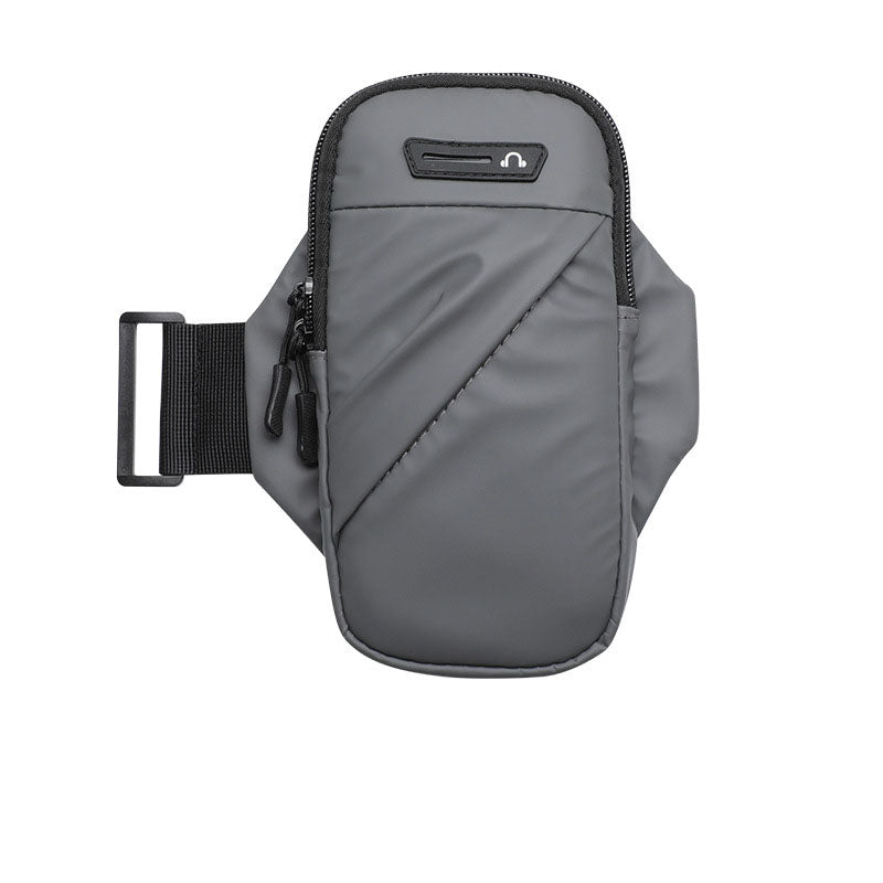 Sports running mobile arm bag, women's fitness wrist bag, breathable PU arm strap, outdoor cycling men's arm cover, mobile phone - V.I.P Digital Presence