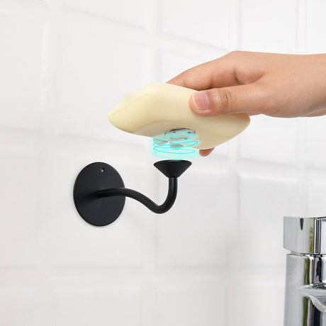 Stainless Steel Magnetic Soap Holder No Trace Paste Soap Holder in Toilet Soap Box Drain Rack Bathroom Shelf - V.I.P Digital Presence