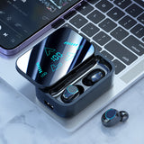M48 Bluetooth earphones with ultra long battery life, high battery capacity, in ear digital display screen, rechargeable earphones 5.3 - V.I.P Digital Presence