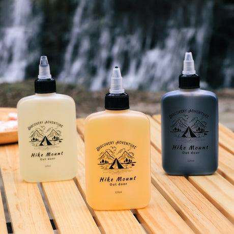 Outdoor oil bottles portable barbecue supplies seasoning jars camping tips sealed soy sauce and vinegar seasoning bottles - V.I.P Digital Presence