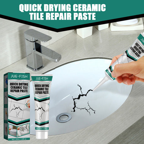 Tile Repair Paste Crack Repair Tile Quick Drying Adhesive Marble Bathtub Furniture Toilet - V.I.P Digital Presence