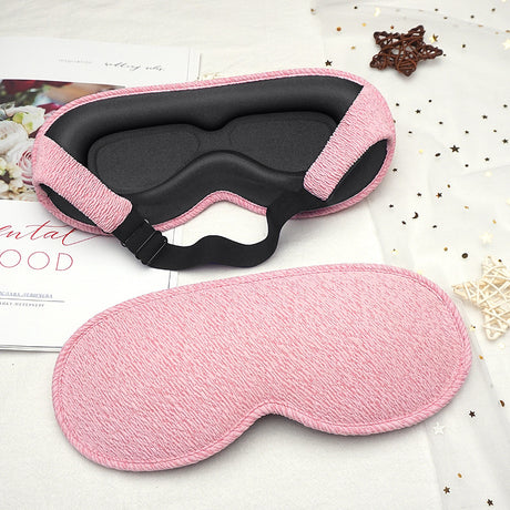 3D blackout eye mask integrated 3D nasal wing breathable elastic band adjustment - V.I.P Digital Presence