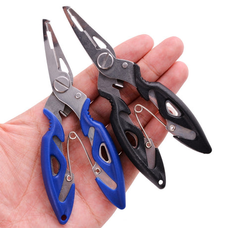 Fish Hook Pliers Small Fishing Pliers Luya Stainless Steel Mouth Fishing Horse Fishing Line Scissors Lengthened Opening - V.I.P Digital Presence