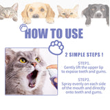 Dog And Cat Tooth Cleaning Spray, Pet Mouth Cleaning Breath Fresh Deodorizing Cleaning Spray - V.I.P Digital Presence